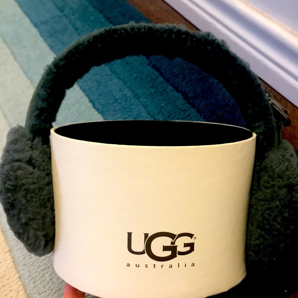 UGG green earmuffs